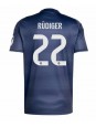 Billige Real Madrid Antonio Rudiger #22 Bortedrakt 2025-26 Kortermet